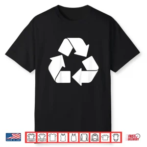 Kids Recycling Logo Earth Day Toddler Boy Recycle Symbol Girls Shirt