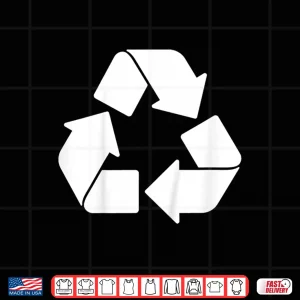 Design Kids Recycling Logo Earth Day Toddler Boy Recycle Symbol Girls Shirt