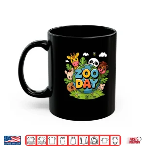Mug Men Women Kids Fun Zoo Day Wildlife Party Cute Animals Earth Shirt