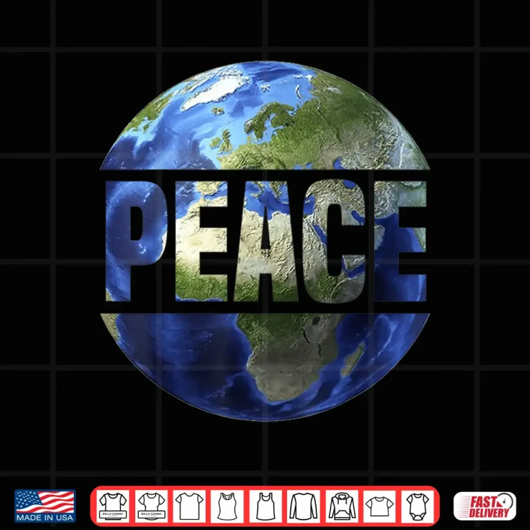 Design World Peace On Earth Conscious humanity Hope Earth Day Shirt
