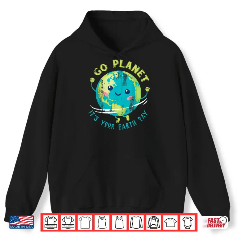Hoodie Cute Earth Day Shirt