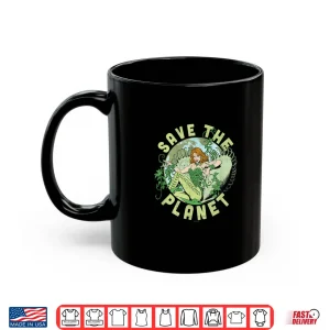 Mug DC Comics Poison Ivy Save The Planet Earth Day Poster Shirt