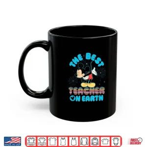 Mug Disney Mickey Mouse Best Teacher on Earth Teachers Day Gift Shirt