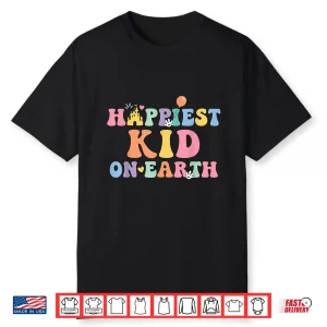Happiest Kid On Earth Mother’S Day Matching Family Trip Shirt