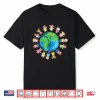 Happy Earth Day Children Around The World Tee Shirt