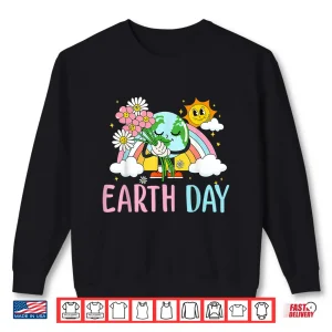 Happy Earth Day 2026 Cool Earth Day Children Kids Toddler Shirt 2 Sweatshirt Happy Earth Day 2026 Cool Earth Day Children Kids Toddler Shirt