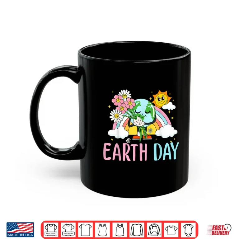 Mug Happy Earth Day 2026 Cool Earth Day Children Kids Toddler Shirt