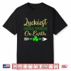 Luckiest Social Worker On Earth Best St Patty’S Day Gift Shirt
