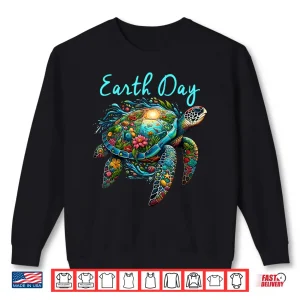 Sweatshirt Sea Turtle Earth Day Save The Earth Shirt