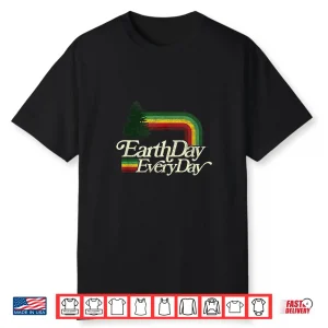 Cute Earth Day Everyday Retro Vintage Top Shirt
