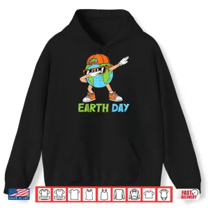 Hoodie Earth Day April 22 Dabbing Earth Dab Boys Teens Toddler Kids Shirt