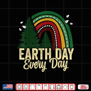 Design Earth Day Everyday Awareness Planet Animal Men Women Kids Shirt