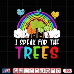Design Earth Day I Speak For Trees Environmental Boy Youth Toddler Shirt
