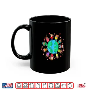 Mug Happy Earth Day Children Around the World Shirt