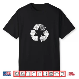 Recycle Logo T Shirt Earth Day Nature Planet Conservation