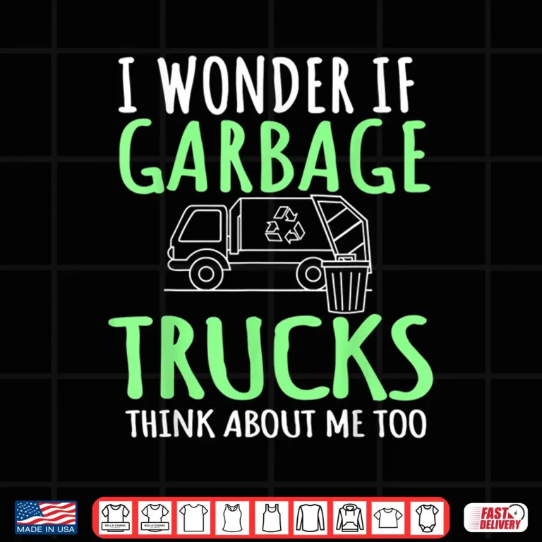 Design Recycling Garbage Truck Trash Collector Recycle Earth Day Shirt