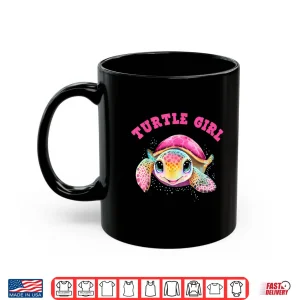 Mug Turtle Girl Earth Day Outfit for Girls Girls Turtle Shirt