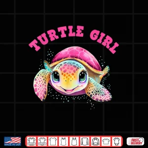 Design Turtle Girl Earth Day Outfit for Girls Girls Turtle Shirt