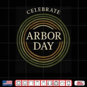 Design Celebrate Arbor Day Plant More Trees Earth Day Hugger Tree Shirt