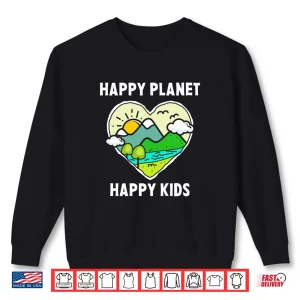 Sweatshirt Earth Day Gift Men Women Kids Teacher Planet Earth Shirt