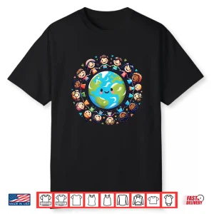 Happy Earth Day 2024 Cool Earth Day Children Kids Toddler Shirt