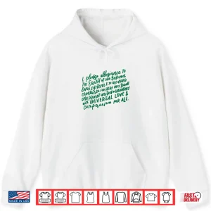 Hoodie I Pledge Allegiance To The Earth Long Sleeve Shirt Earth Day Shirt