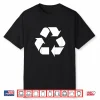 Kids Earth Day 2021 For Toddler Boys Girls Recycling Symbol Shirt