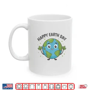 Mug Cute Planet Earth Saying Happy Earth Day 2024 Shirt