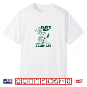 Peanuts Snoopy Earth Day Every Day Shirt