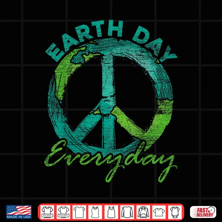 Design Piece Everyday Earth Day Shirt