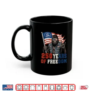 Mug 250 Years American 1776 2026 250th Birthday Bigfoot Lovers Shirt