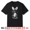 Funny Dachshund Easter Smart Wiener Dog In Glasses Ears Egg Shirt