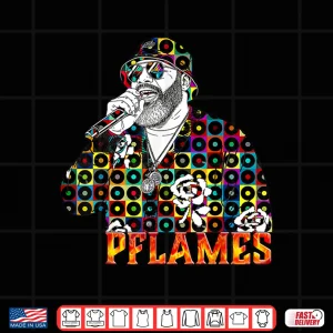 Design The Joy Experience PFLAMES Vinyl Mosaic Portrait Shirt