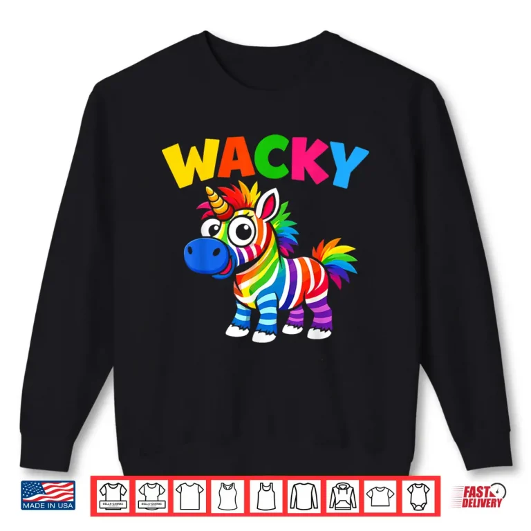 Sweatshirt Wacky Costume Mismatch Day Outfit Shirt