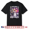 8Th Birthday 8 Year Old Girl Korean Pop Kpop Bday Party Shirt