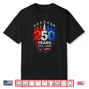 250 Anniversary Usa Shirt Patriotic July 4Th American Flag Shirt