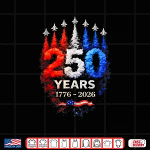 Design 250 Anniversary USA Shirt Patriotic July 4th American Flag Shirt