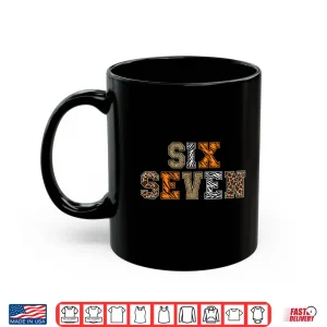 Mug Boys Animal Print Clothes Six Seven Kids Zoo 67 Meme Girls Shirt