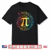 Funny Pi Day Spiral Pi Math 3.14 Design For Men Women Kids Shirt