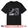 Number Retro Wolf Grey 5S Tee Outfits Matching Shirt