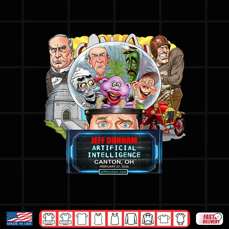Design Jeff Dunham Canton OH 2026 Shirt
