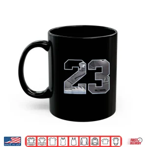 Mug Number Retro Wolf Grey 5s Tee Outfits Matching Shirt