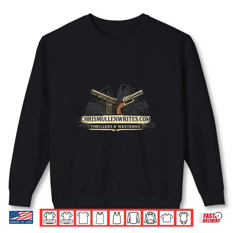 Sweatshirt Guns with Book Shirt