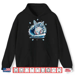 Hoodie Happy Easter Baseball Player Bunny Sports Boys Kids Girls Shirt