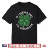 Leopard Shamrock Patrick’S If I Shenan Once I’Ll Shenanigan Shirt