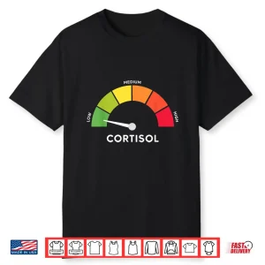 Low Cortisol Levels Meme Shirt