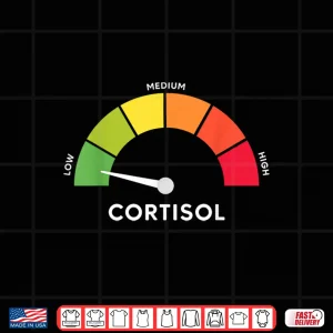 Design Low Cortisol Levels Meme Shirt