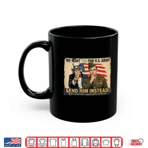 Mug We Want You for US Army Vintage Shirt