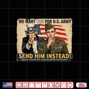 Design We Want You for US Army Vintage Shirt