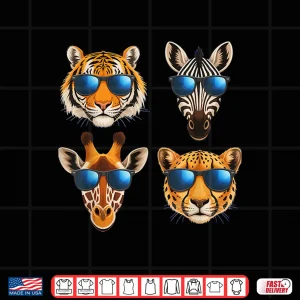 Design Cute Animals Clothes Kids Toddler Boys Animal Print Girls Shirt